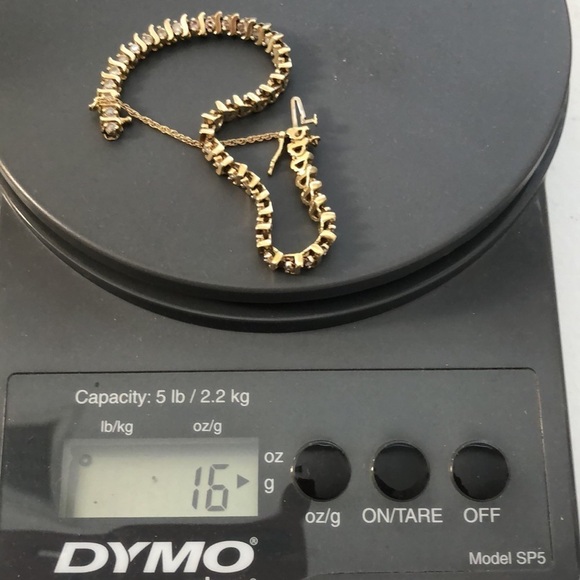 14KY 3CTTW Gold and Diamond Tennis Bracelet - Picture 16 of 16